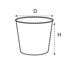 Brussels Diamond hoch easy insert 32 cm
