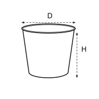 Brussels Diamond hoch easy insert 32 cm