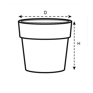 b.for original rund 22cm  ocker