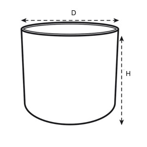 the ocean collection rund 18cm pazifikgrün