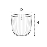 the winery collection 18cm bordeauxrot