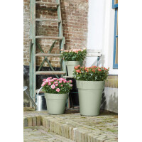 green basics top planter hoch 35cm steingrün