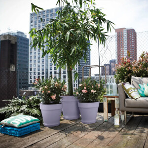 loft urban rund rollen 40cm lavendel lila